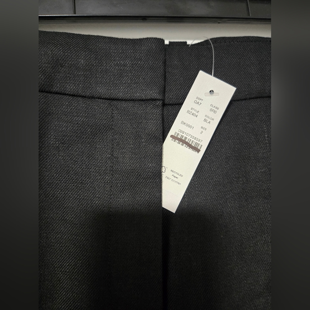 Nwt J. Crew Carolina Flare Pant in Stretch Linen Blend Size 2 - Picture 5 of 8